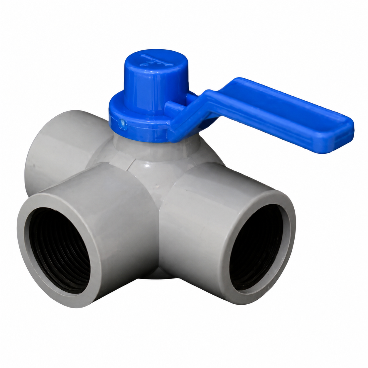 PP Three Way Ball Valve