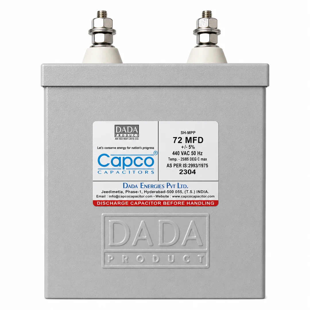 Capacitor Box Type 72 MFD