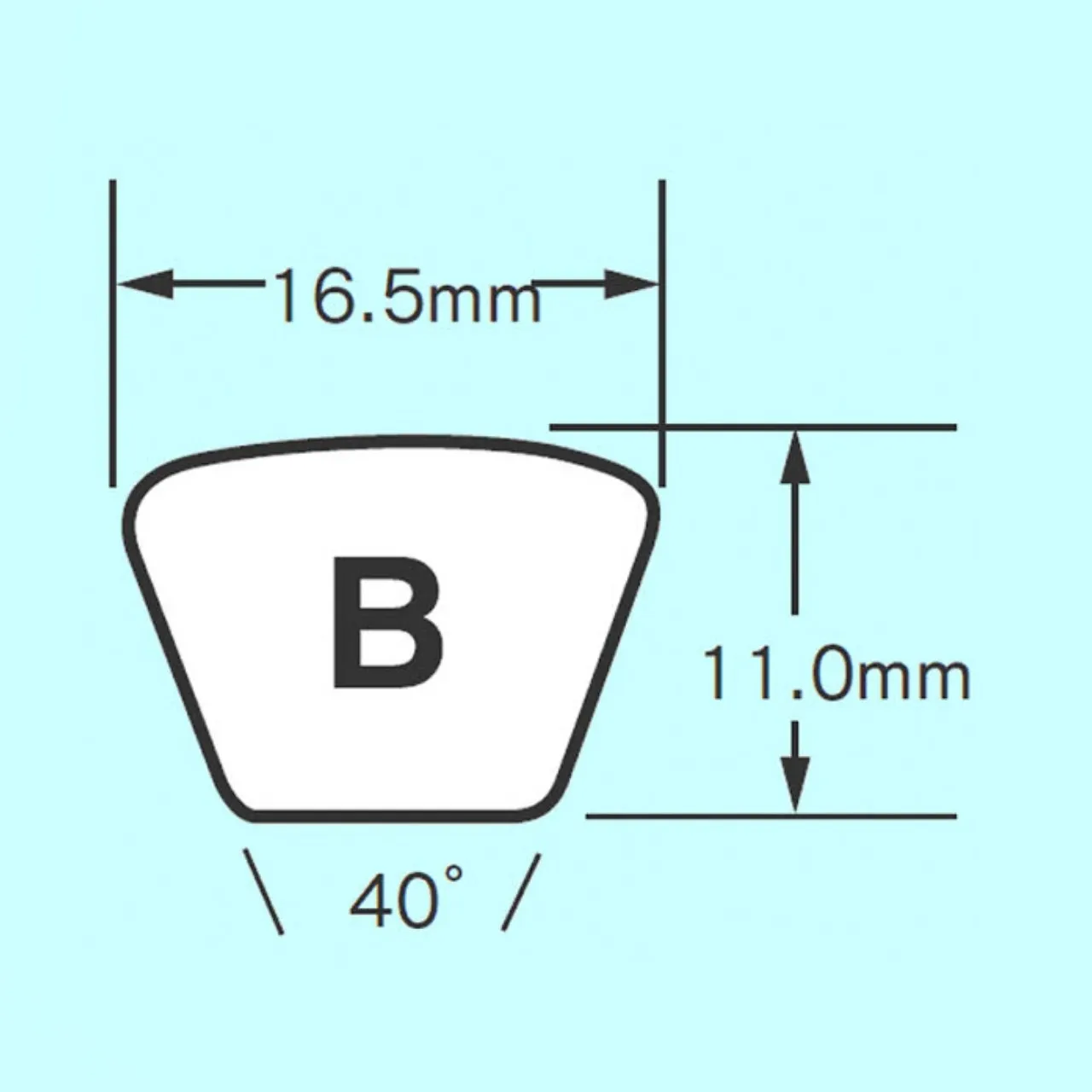 Preview Image 2 V Belt B103