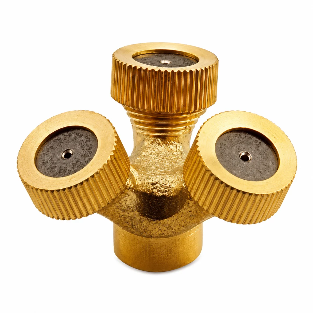 Brass Three Way Nozzle 