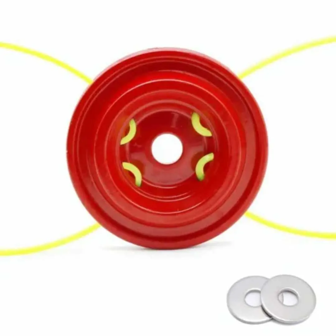 Trimmer Head Aluminium Red