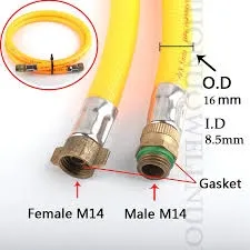 Preview Image 3 Spray Gun Delivery Pipe 13MM