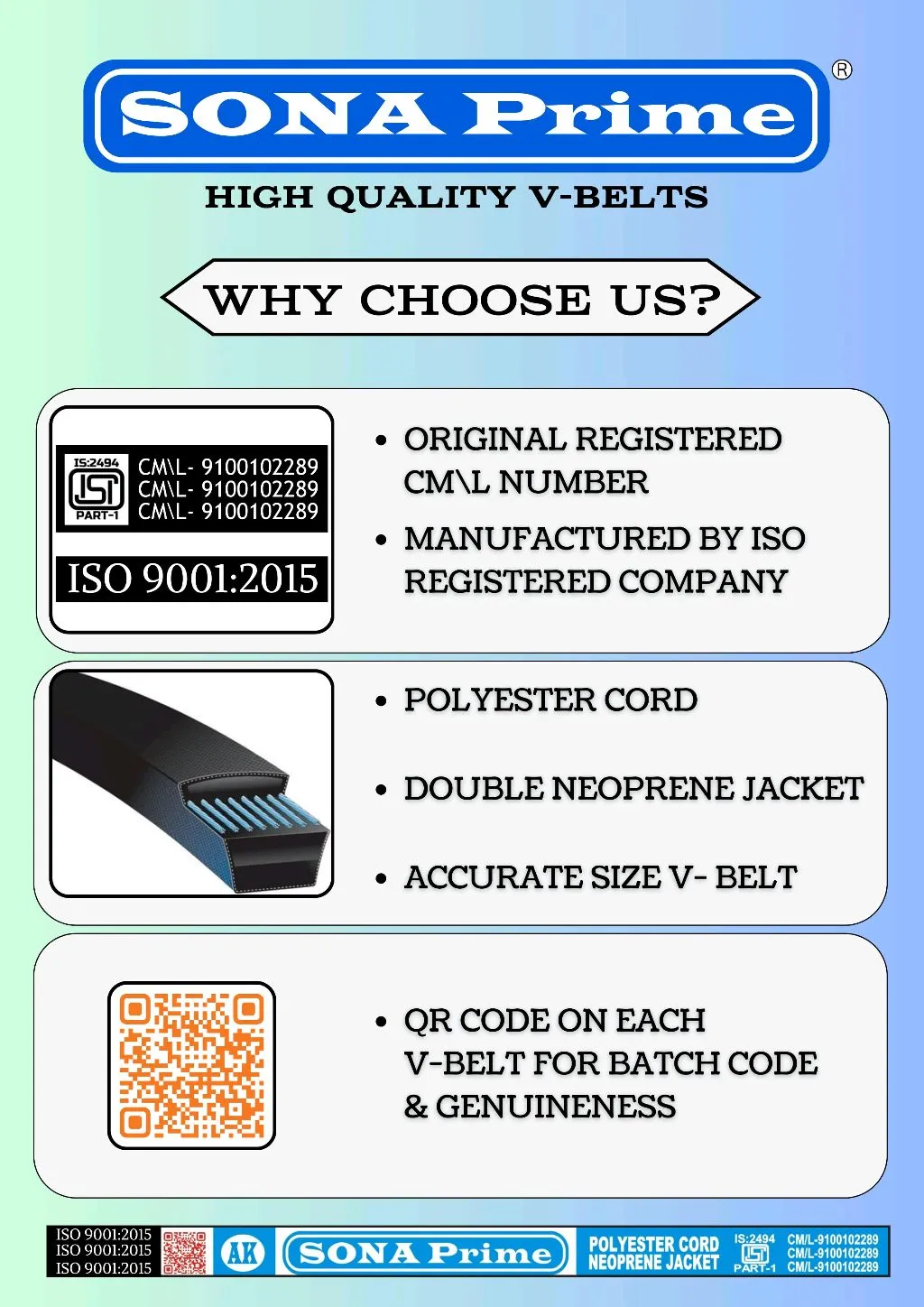 Preview Image 3 V Belt B95