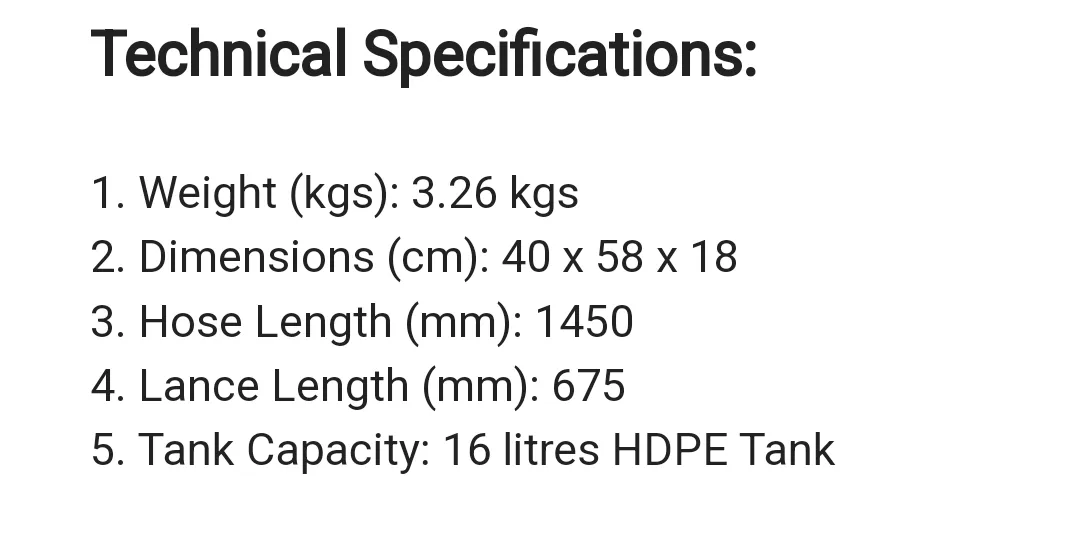 Preview Image 4 Spray pump Manually Oprated