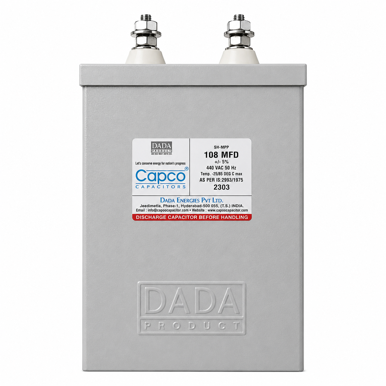 Capacitor Box Type 108 MFD