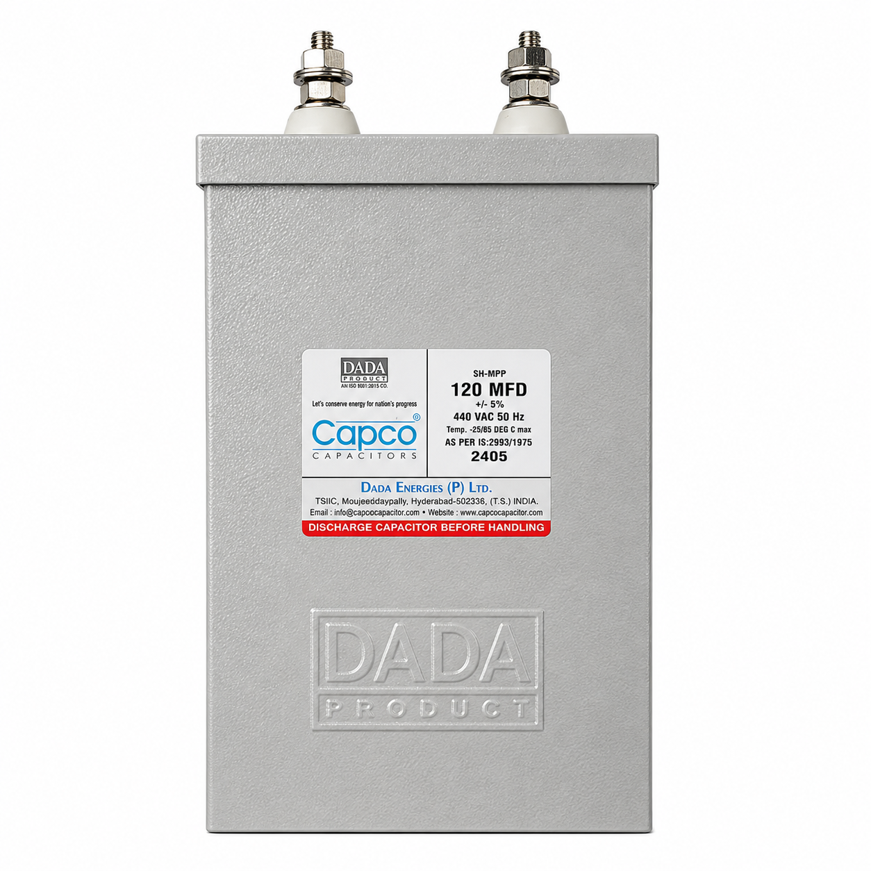 Capacitor Box Type 120 MFD