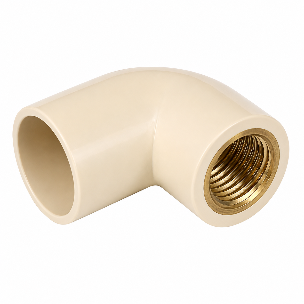 CPVC Brass Elbow 0.75 Inch - 0.5 Inch
